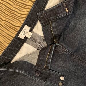 Ann Taylor Petites Jean Skirt 10P